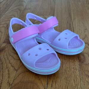 Crocs - Kids Pink Sandals